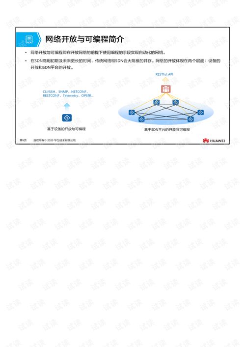 華為慕課軟件定義園區(qū)網(wǎng)絡(luò)的開發(fā)與實踐課件下載與網(wǎng)絡(luò)軟件開發(fā)指南
